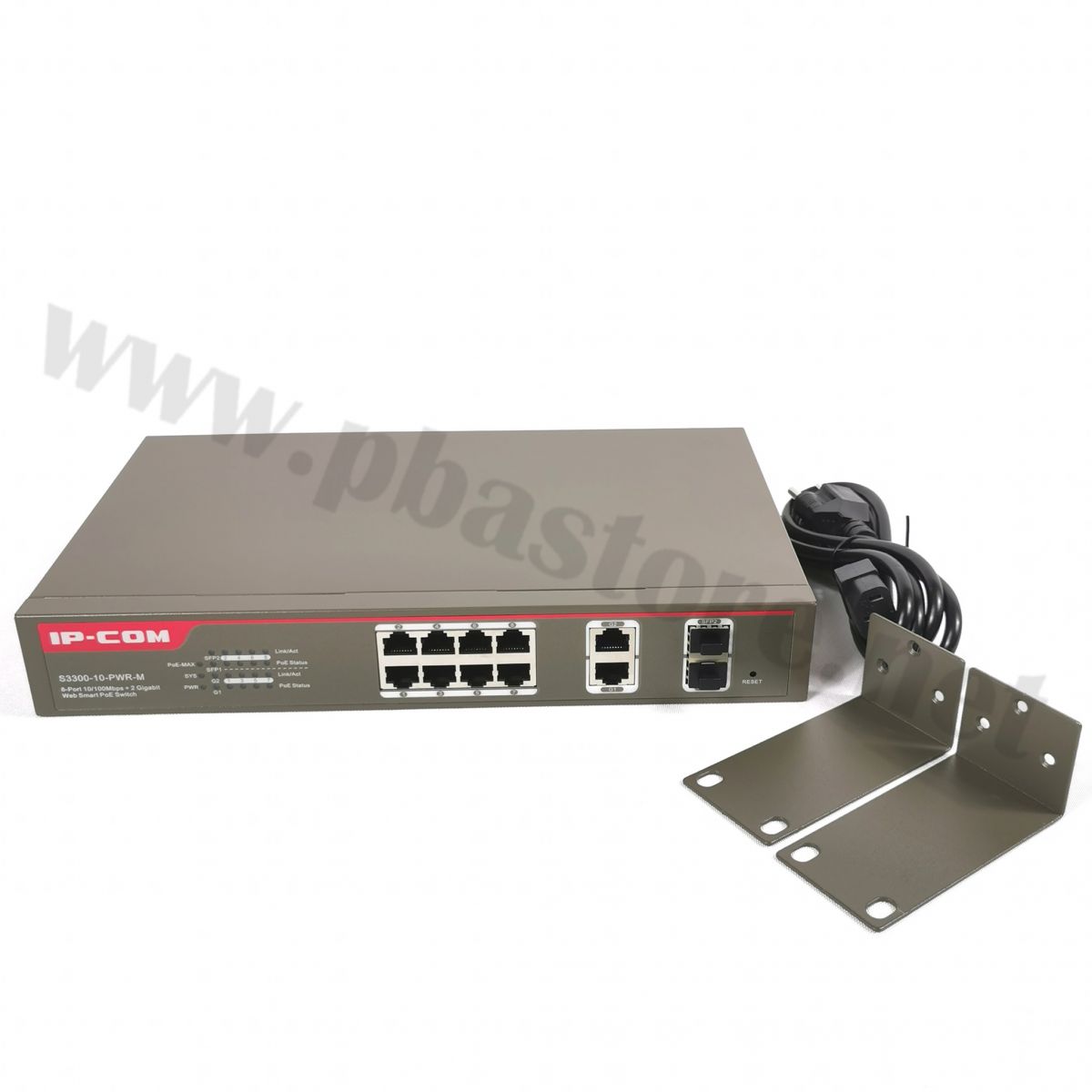 Switch Ip-Com S3300-10-PWR-M